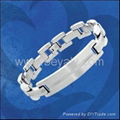 stainless steel jewelry; titanium bracelets  5