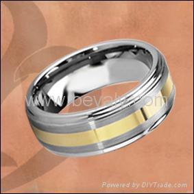 tungsten rings; tungsten jewelry fashionable style 2