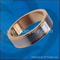 stainless steel ring titanium ring fashion jewelry 2
