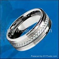 stainless steel ring titanium ring fashion jewelry 3