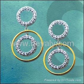 earring; silver earring; fine jewelry 4