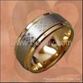 celtic tungsten steel ring;