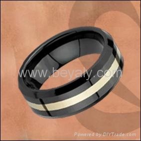 celtic tungsten steel ring;  3