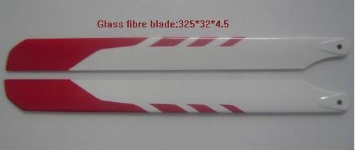 325mm Red-white glasss Fiber main blades