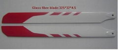 325mm Red-white glasss Fiber main blades