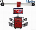 3D wheel alignment machine with CE