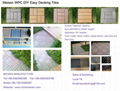 Wood Plastic Composite Decking Tile 1