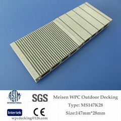 Man-made WPC Outdoor Deck Floor Covering Timber