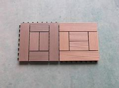 WPC DIY Easy Installation Decking Tile