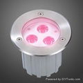 IP67 Outdoor RGB Underground Floor Light LED Garden Light 3