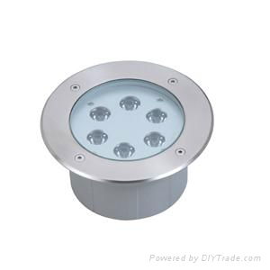 IP67 Outdoor RGB Underground Floor Light LED Garden Light 5