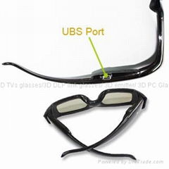 Universal 3D active TV Glasses for all brands 3D TVs