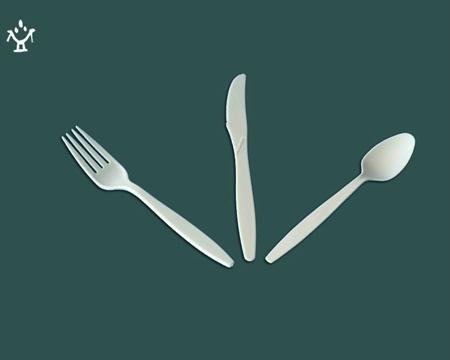 6'' Biodegradable fork(FDA,SGS,BPI) 2
