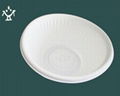 7'' biodegradable round plate 2