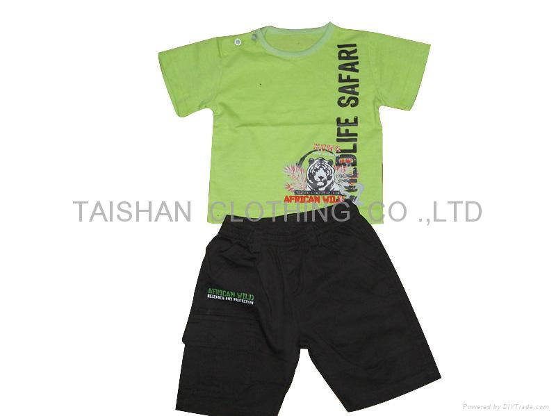 Boy's 2 PCS sets (China Manufacturer) - Children Garment - Apparel