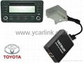 iPod/iPhone Car Integration kit for Toyota Small 6+6 with Navi