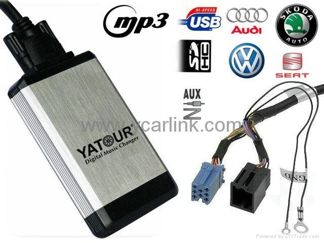 Digital CD Changer for VW Audi Skoda Seat 8-Pin ISO - YT-M04 - yatour  (China Manufacturer) - Car Audio & Video - Car Accessories Products -