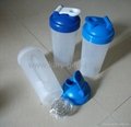 BPA Free Blender Ball Plastic Protein Shaker Bottle 4