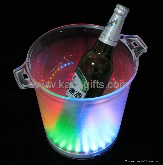 LED Flashing Ice Bucket