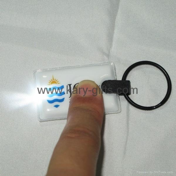 LED PVC Keychain
