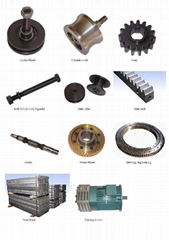 Construction hoist parts