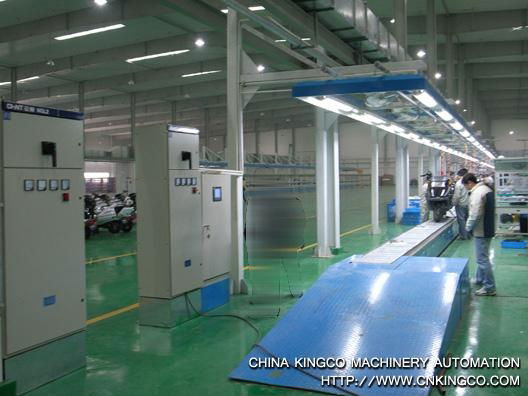 Provide two wheel motor assembly line / production line / convey system