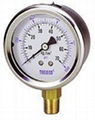 liquid filled pressure gauge