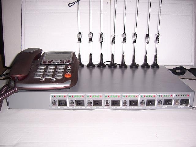 8 ports GSM FWT with Auto IMEI changer-for VOIP call