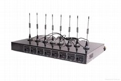 8 channels GSM FWT with one number unified function