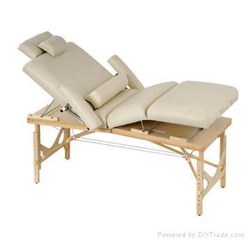 foldable wooden massage table