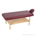 Wooden massage table