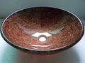 European Style Glass Vessel Sink AQ2025 1