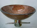 European Style Glass Vessel Sink AQ2025 3