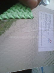 rubber underlay