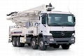 Truck-mounted concrete pumps 1