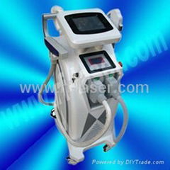 Elight + RF +IPL + LASER multifunction machine