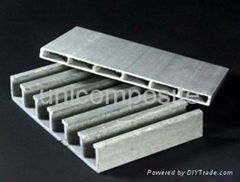 Fiberglass high strength decking