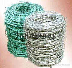 pvc coated barbed wire