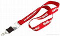 Silk screen printing lanyards