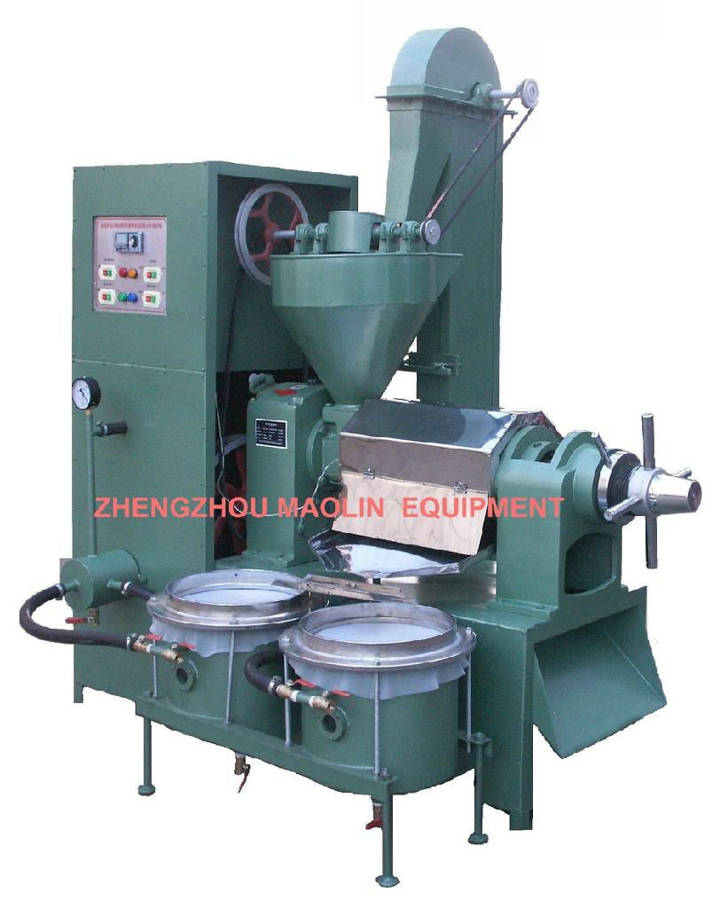 combined screw oil press machine