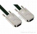   External MINI SAS Cable - 4xSAS (SFF-8470)  to 4x SAS (SFF-8470 ) 1