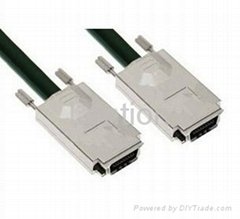   External MINI SAS Cable - 4xSAS (SFF-8470)  to 4x SAS (SFF-8470 )
