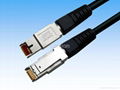   External MINI SAS Cable - 4xSAS (SFF-8470)  to 4x SAS (SFF-8470 ) 3