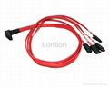 mini sas cable 36p to sata  7p 4