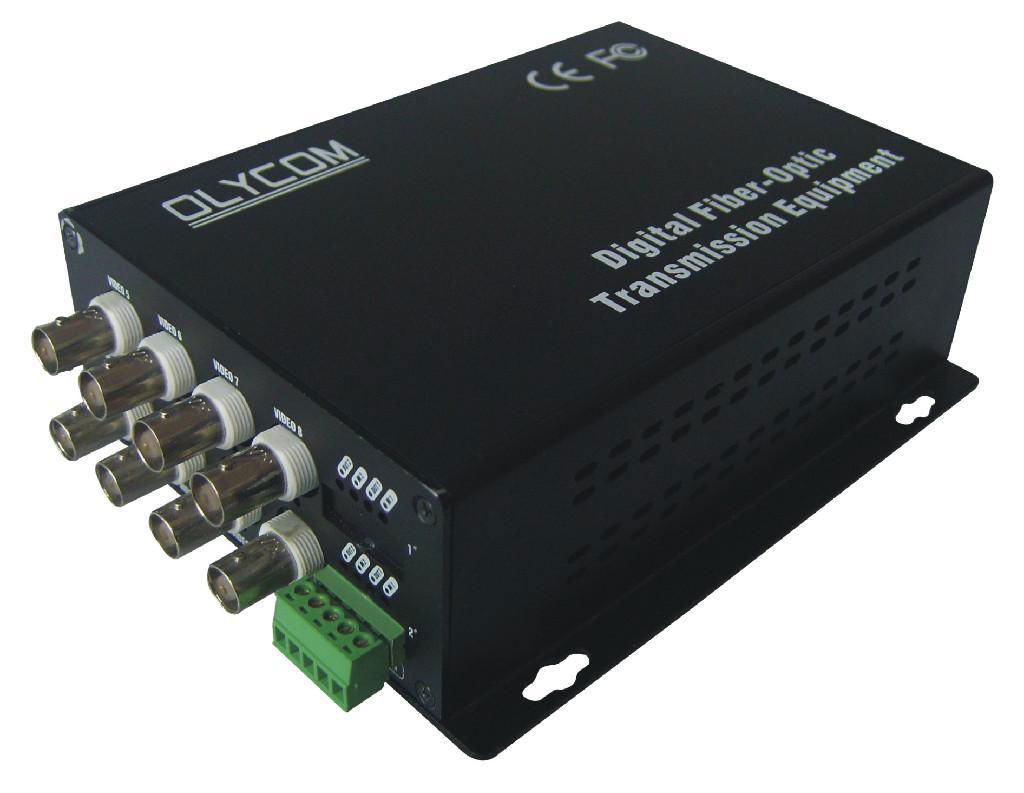 Optical Video Transmitter and Receiver