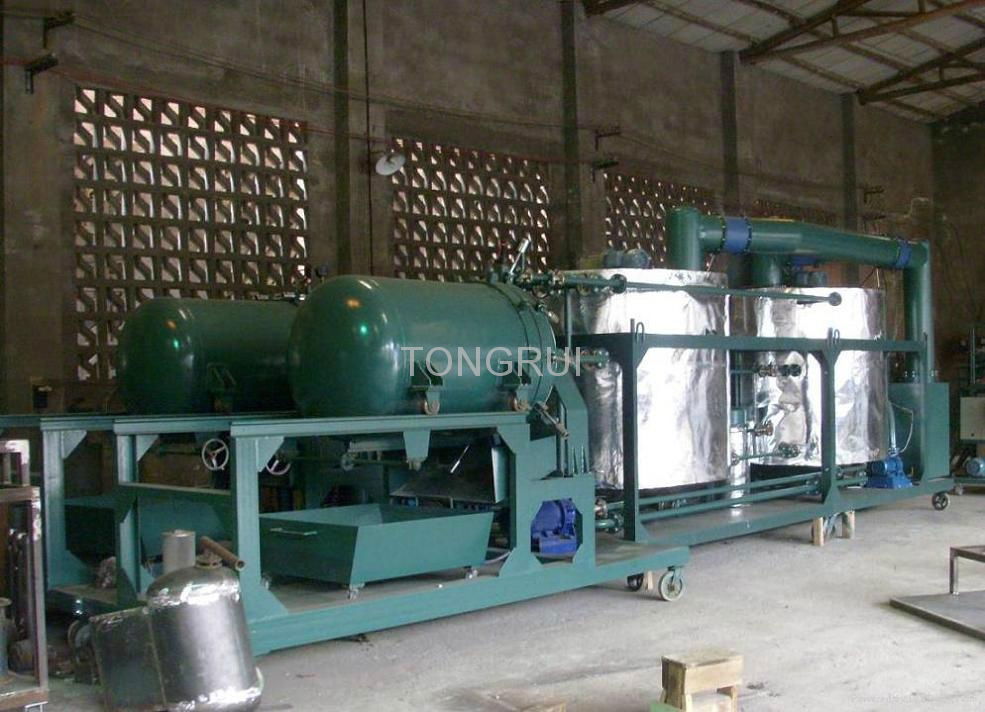 Tongrui Black Engine Oil Refinery equipment 2