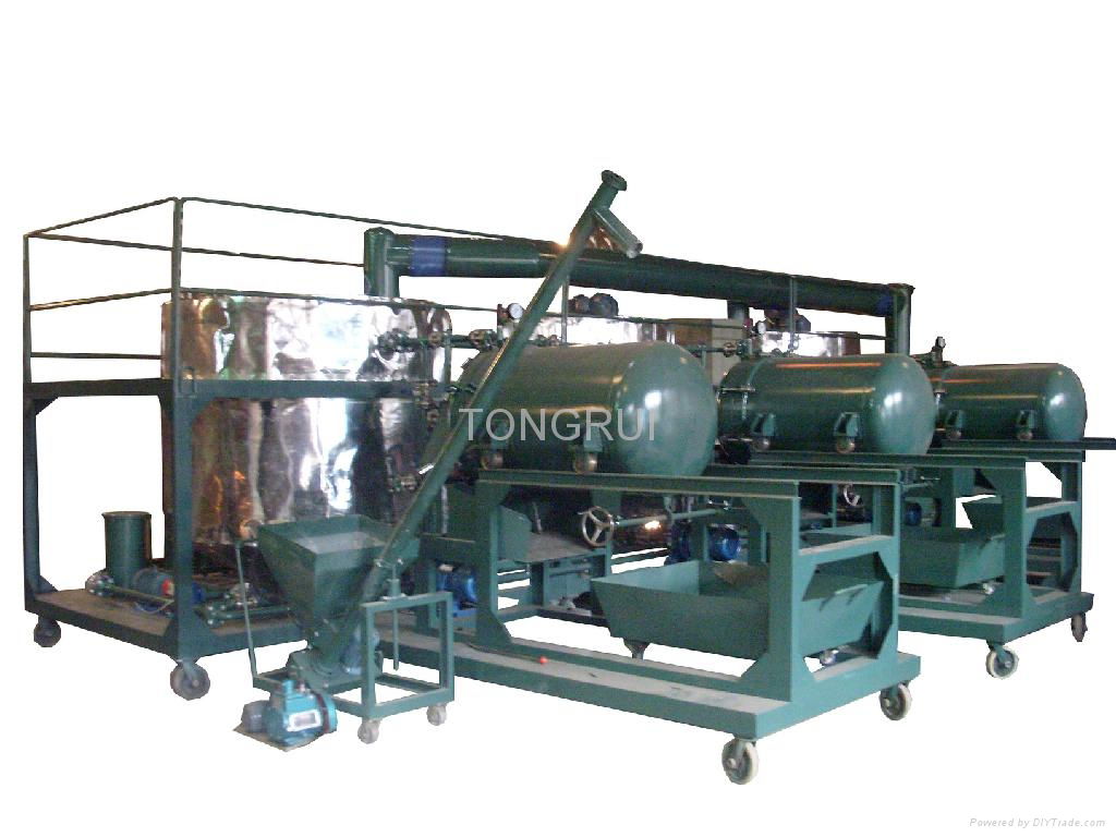 Tongrui Black Engine Oil Refinery equipment 3