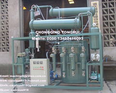 Waste engine oil/crude oil distillation equipment