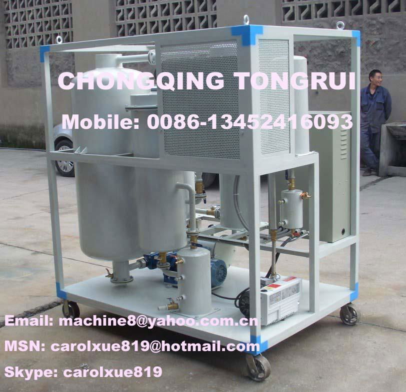 Lubrication/hydraulic/gear oil purifier oil recycling machine 2