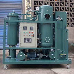 Steam turbine oil purifier/recycling machine